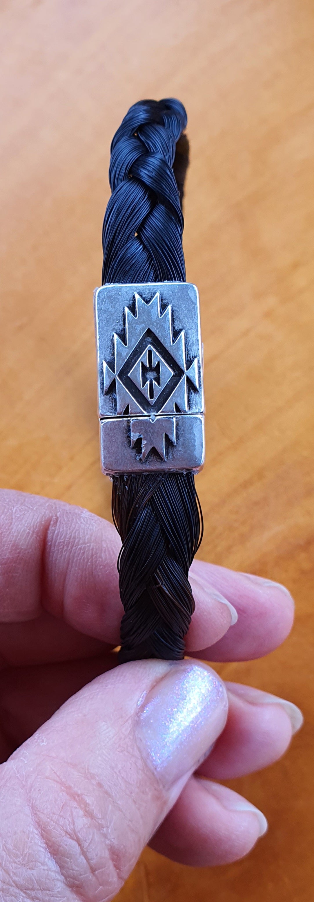 Antique Silver Cowboy Bracelet