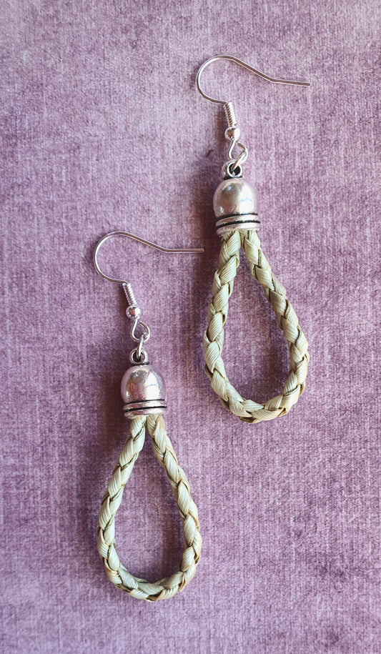 Teardrop Harakeke Earrings