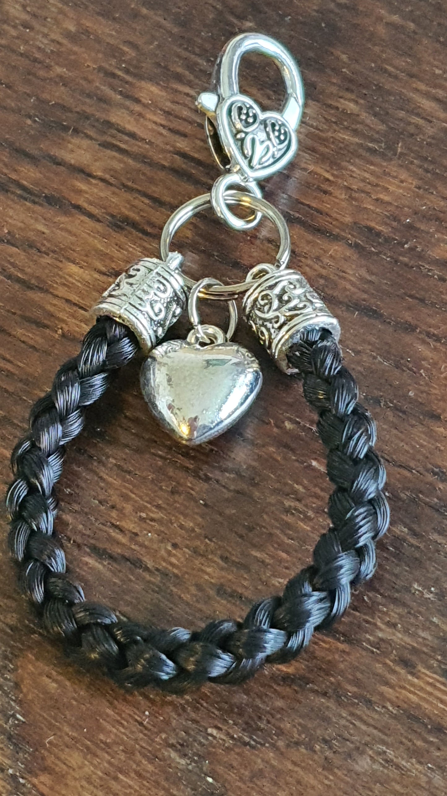 2 Halves Sterling Silver Bracelet