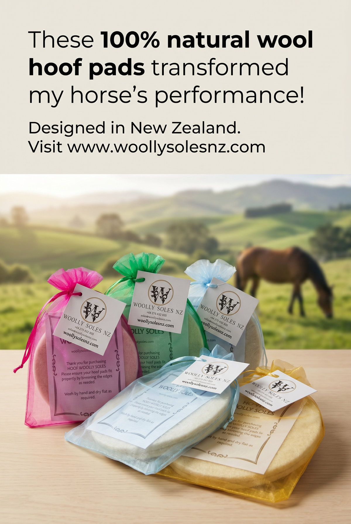 Hoof Woolly Soles